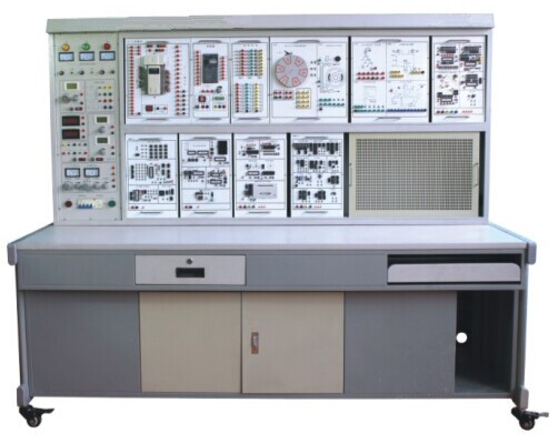 TY-83A 型工業(yè)自動化綜合實訓裝置  （ PLC+ 變頻器 + 觸摸屏 + 單片機）