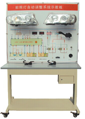 TY-QC645型氙氣大燈隨動轉(zhuǎn)向系統(tǒng)示教板